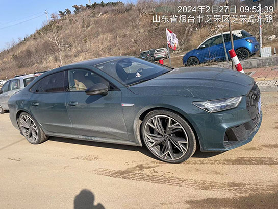 煙臺到廣州托運私家車奧迪A7